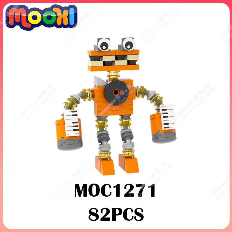 MOC1271 ũƼ ø 뷡  MOC  ,  ĳ  Wubbox , DIY  , ̿ 峭